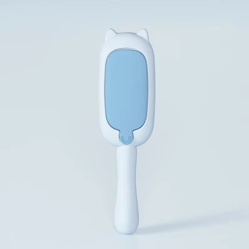 Electrostatic Multi-Purpose Pet Hair Remover Brush with Self-Cleaning Lint Roller for Cats and Dogs