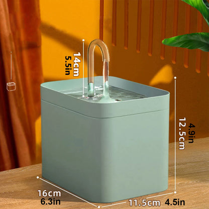 1.5L Automatic Cat Water Fountain with Silent Filtration System for Cats and Dogs