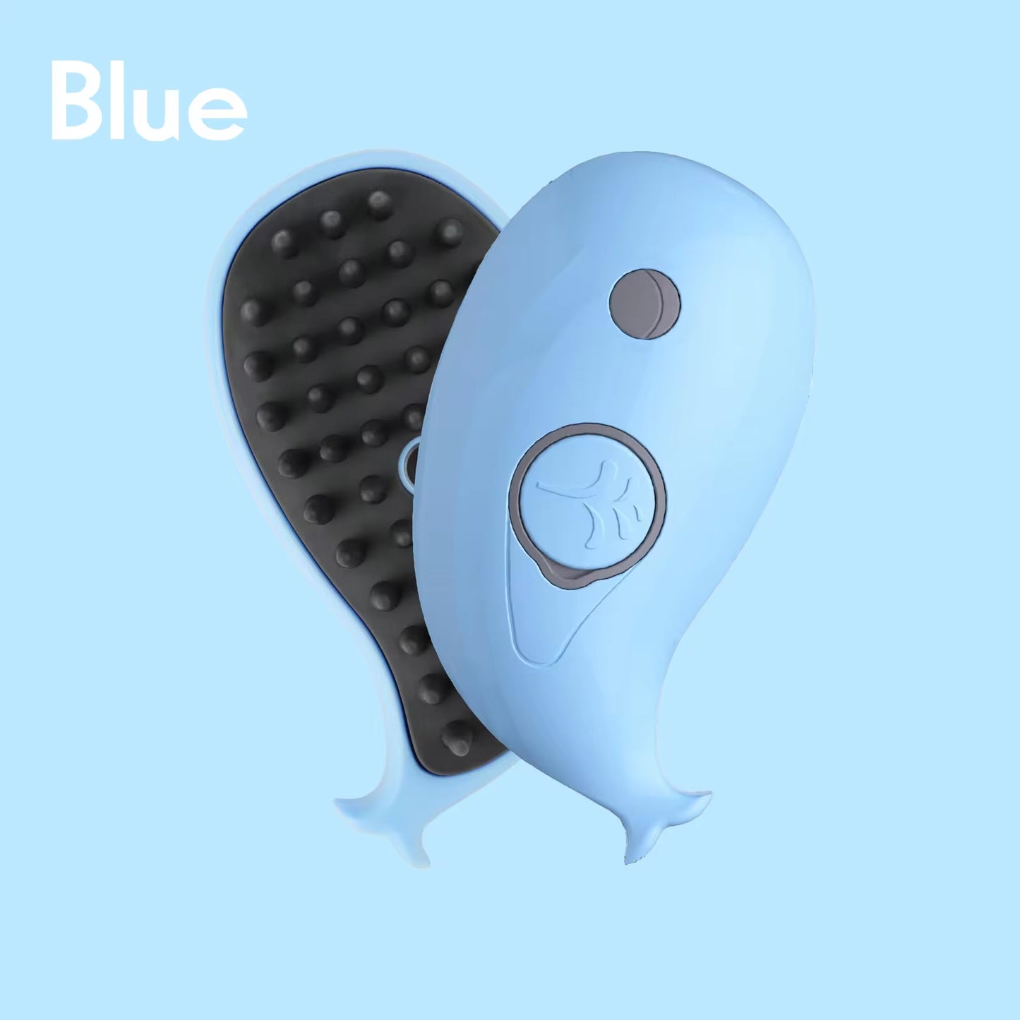 3-in-1 Electric Pet Grooming Brush with Steam, Spray, and Massage Features for Cats and Dogs