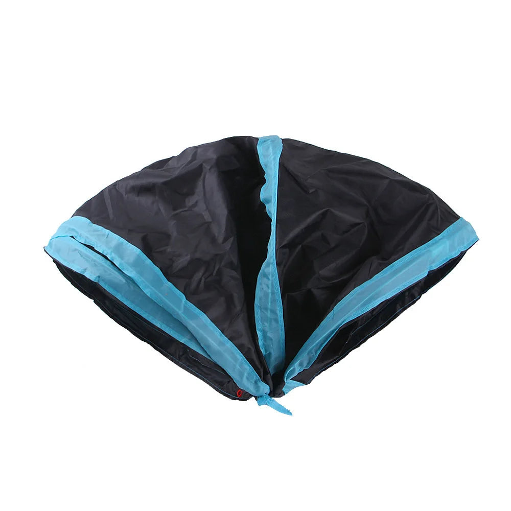 Foldable Cat Tunnel - Breathable Drill Barrel Toy for Indoor Play - Durable Pet Supplies for Cats