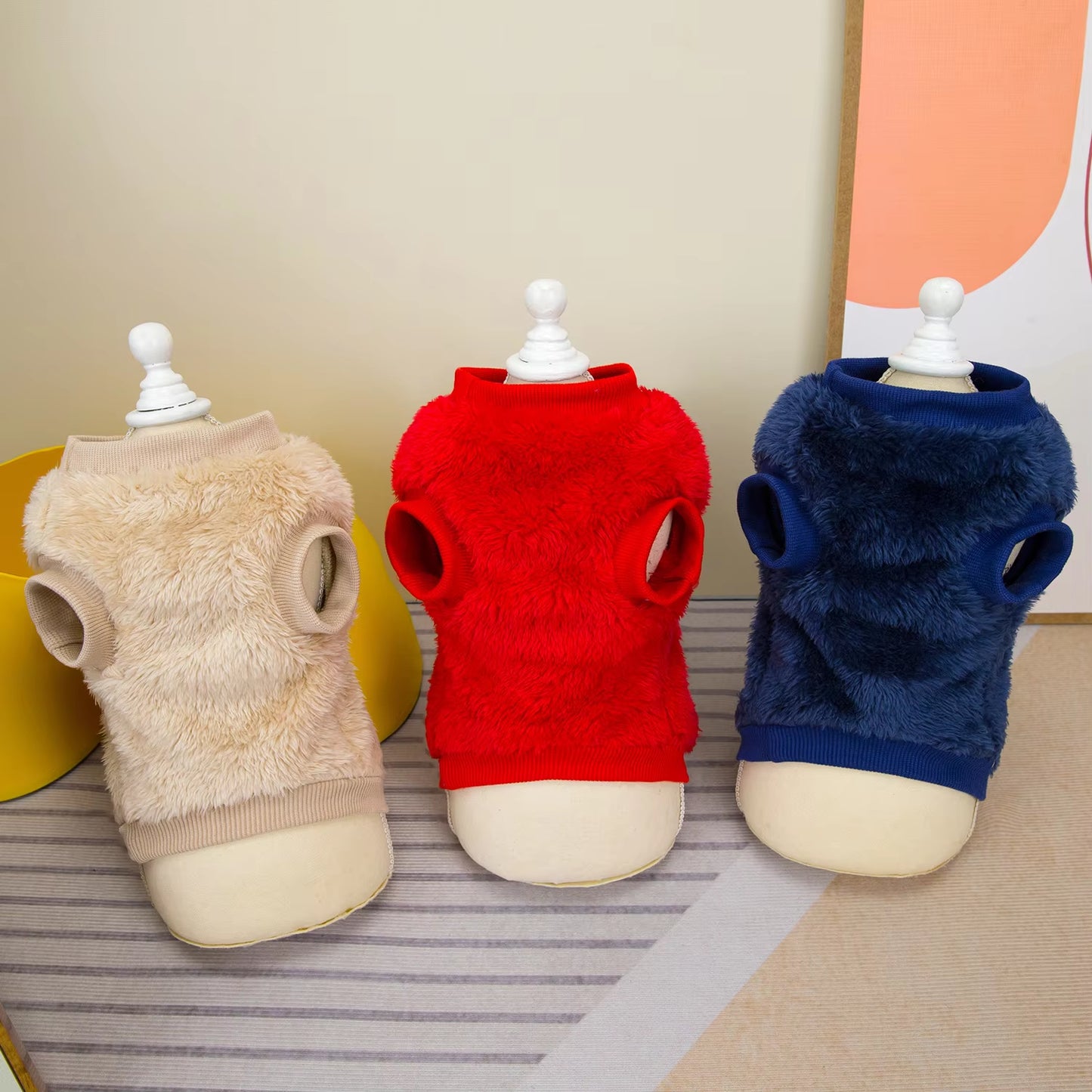 Thermal Fleece Winter Sweater for Small Dogs - Fashionable Apparel for Chihuahuas and Yorkies