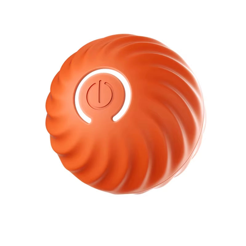 Smart Interactive Dog Toy Ball - Automatic Jumping and Rotating USB Rechargeable Chew Toy for Puppies