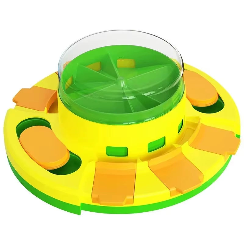 Interactive Dog Puzzle Toy and Slow Feeder - Enhances Puppy IQ, Food Dispenser, Non-Slip Bowl for Pet Training Games