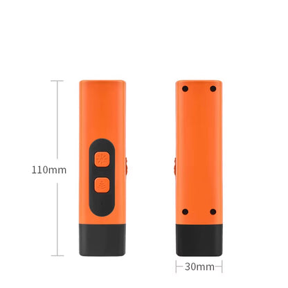 Ultrasonic Dog Repellent: BarkShield Pro with HD Display and LED Flashlight