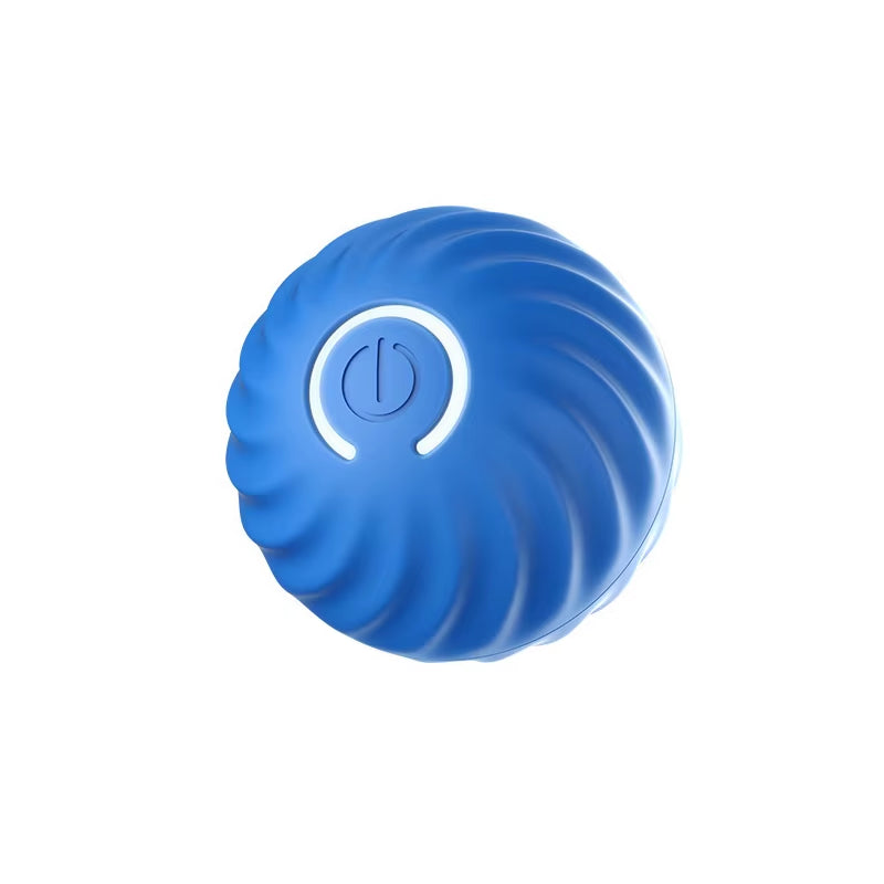 Smart Interactive Dog Toy Ball - Automatic Jumping and Rotating USB Rechargeable Chew Toy for Puppies