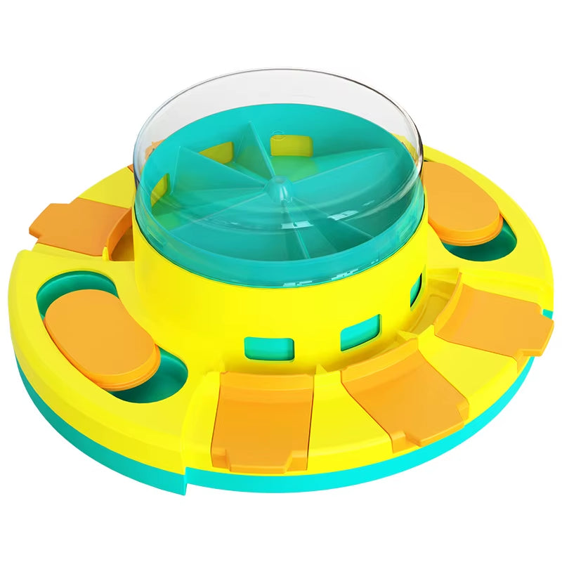 Interactive Dog Puzzle Toy and Slow Feeder - Enhances Puppy IQ, Food Dispenser, Non-Slip Bowl for Pet Training Games