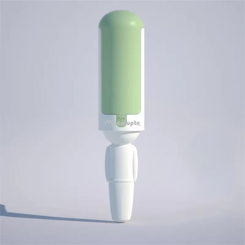 Electrostatic Multi-Purpose Pet Hair Remover Brush with Self-Cleaning Lint Roller for Cats and Dogs