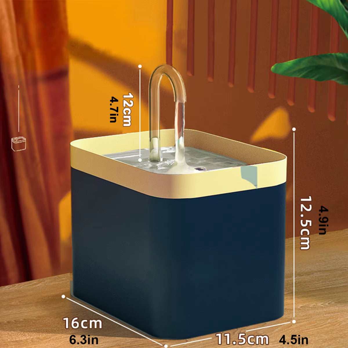 1.5L Automatic Cat Water Fountain with Silent Filtration System for Cats and Dogs