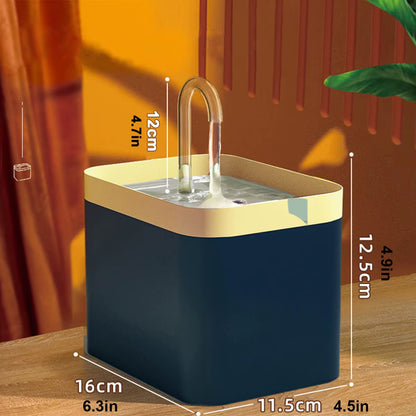 1.5L Automatic Cat Water Fountain with Silent Filtration System for Cats and Dogs