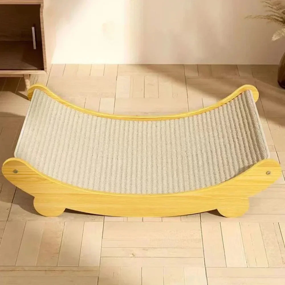 Detachable Wear-Resistant Cat Scratch Board and Multifunctional Sleeping Bed for Kittens