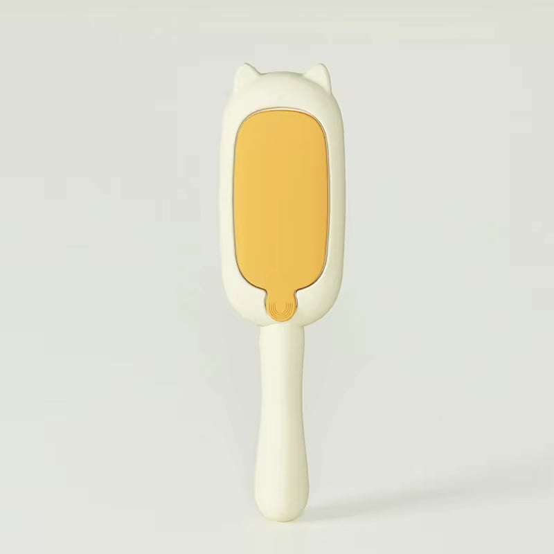 Electrostatic Multi-Purpose Pet Hair Remover Brush with Self-Cleaning Lint Roller for Cats and Dogs