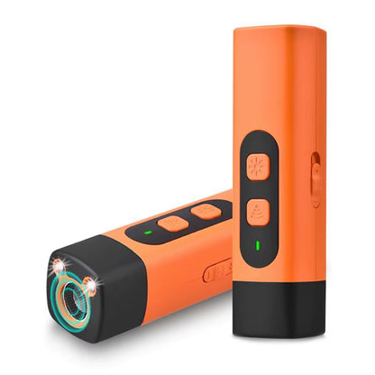 Ultrasonic Dog Repellent: BarkShield Pro with HD Display and LED Flashlight