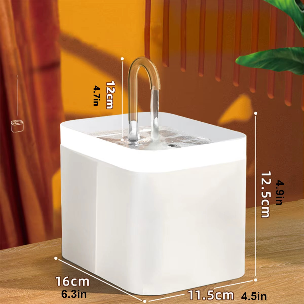 1.5L Automatic Cat Water Fountain with Silent Filtration System for Cats and Dogs