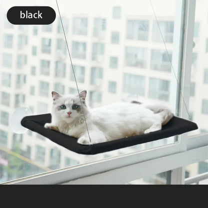 Premium Aerial Cat Hammock - Hanging Bed for Cats and Kittens, Window Seat Nest with 20kg Weight Capacity, Ideal for Climbing and Relaxation