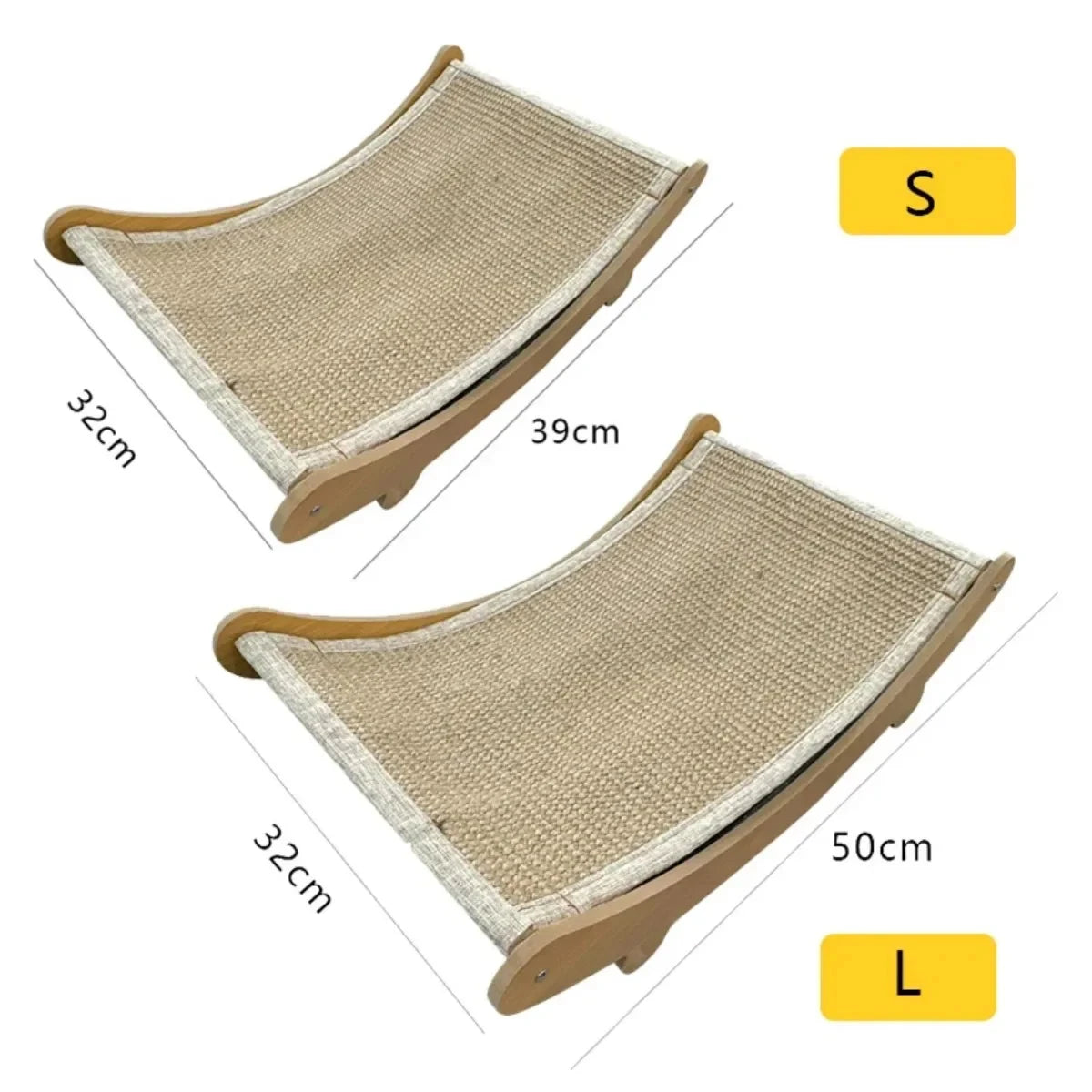 Detachable Wear-Resistant Cat Scratch Board and Multifunctional Sleeping Bed for Kittens